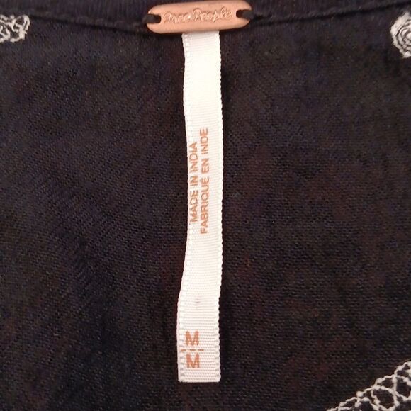 Free People Lily of the Valley Gauze Gothcore Dress - Picture 11 of 16